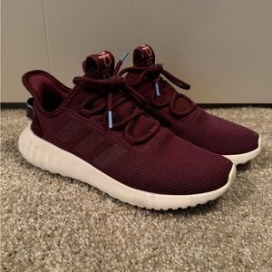 Adidas Maroon Tennis Shoes